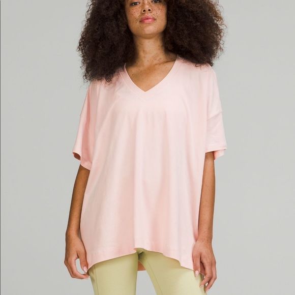Lululemon Side Tie V-neck T-Shirt sz 10 BNWT - Picture 1 of 8